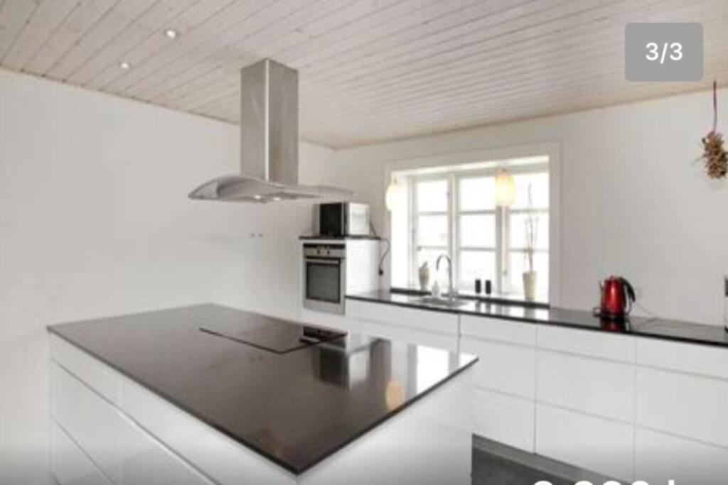 Dejligt Stort Hus Med Spa Aalbaek Exterior foto